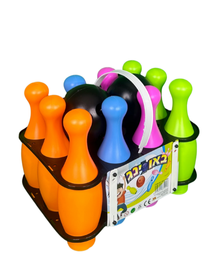 🎳 لعبة البولينغ الملونة للأطفال – Bowling Play Set 🌈